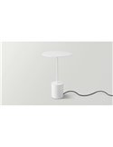 Candeeiro de mesa minimalista YORU BIG, preto/branco, com cabo, 5W, 600Lm, 2700K