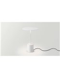 Lámpara de sobremesa minimalista YORU BIG, negro/blanco, con cable, 5W, 600Lm, 2700K
