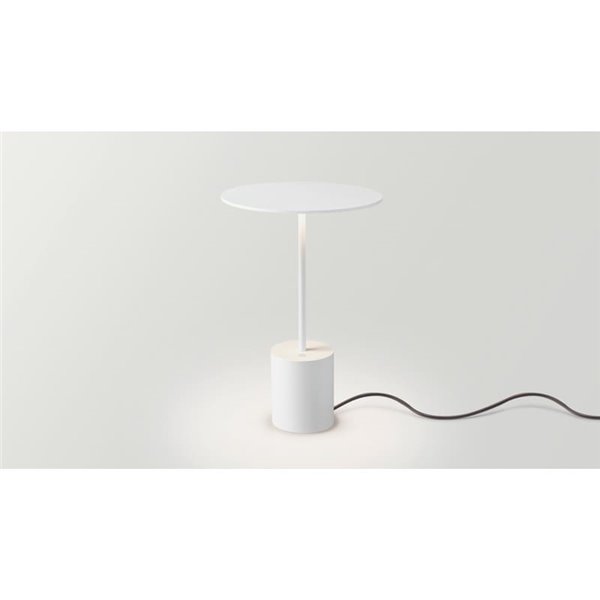 Lámpara de sobremesa minimalista YORU BIG, negro/blanco, con cable, 5W, 600Lm, 2700K