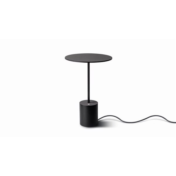Lámpara de sobremesa minimalista YORU BIG, negro/blanco, con cable, 5W, 600Lm, 2700K