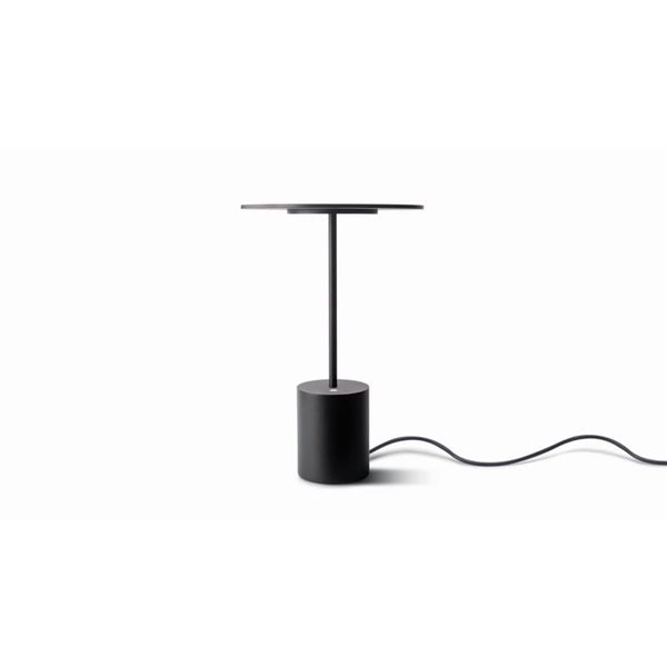 Lámpara de sobremesa minimalista YORU BIG, negro/blanco, con cable, 5W, 600Lm, 2700K