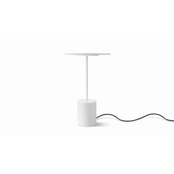 Lámpara de sobremesa minimalista YORU BIG, negro/blanco, con cable, 5W, 600Lm, 2700K
