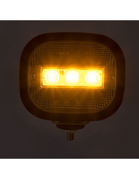 Faro LED de trabajo con Luz de Advertencia Naranja LRD 3068 R10 XA1 14W 1200lm IP68