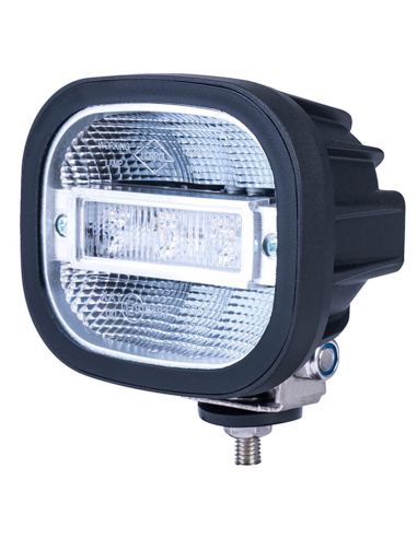 Faro LED de trabajo con Luz de Advertencia Naranja LRD 3068 R10 XA1 14W 1200lm IP6