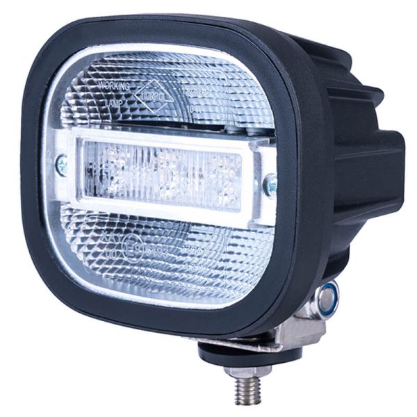 Faro LED de trabajo con Luz de Advertencia Naranja LRD 3068 R10 XA1 14W 1200lm IP6