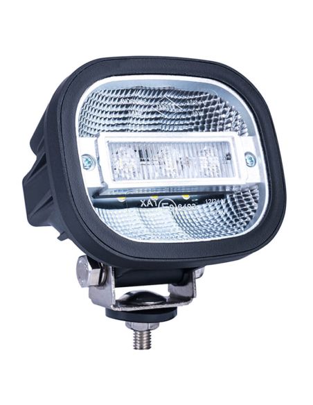 Faro LED de trabajo con Luz de Advertencia Naranja LRD 3068 R10 XA1 14W 1200lm IP6