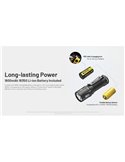Linterna LED de Mano MT1C PRO Muy Compacta 88mm Largo 1000Lm Recargable USB-C IP68
