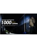Linterna LED de Mano MT1C PRO Muy Compacta 88mm Largo 1000Lm Recargable USB-C IP68