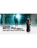Lanterna LED portátil MT1C PRO muito compacta 88 mm de comprimento 1000Lm recarregável USB-C IP68