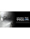 Linterna de Bolsillo LED TM9K PRO Muy Potente 9900 lúmenes 510 metros Alcance IP68