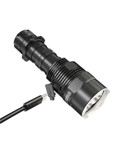 Lanterna de bolso LED TM9K PRO muito potente 9900 lúmens 510 metros de alcance IP68