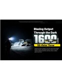 Linterna Frontal LED HC70 UHE Batería Recargable Li-on 1600lm 156metros