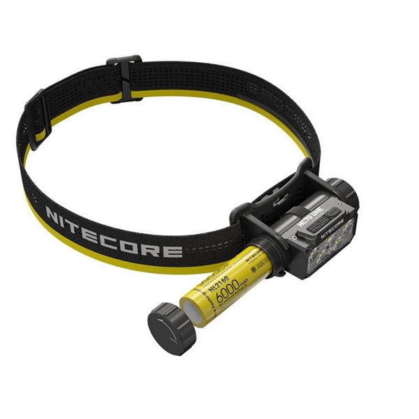 Linterna Frontal LED HC70 UHE Batería Recargable Li-on 1600lm 156metros