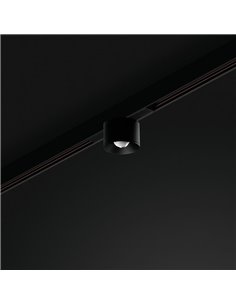 Foco LED de carril PUCK S 48V, 6W, 810Lm/865Lm/920Lm, 2700K/3000K/4000K - negro/blanco, Regulable DALI/No Regulable 2