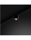 Foco LED de carril PUCK S 48V, 6W, 810Lm/865Lm/920Lm, 2700K/3000K/4000K - negro/blanco, Regulable DALI/No Regulable