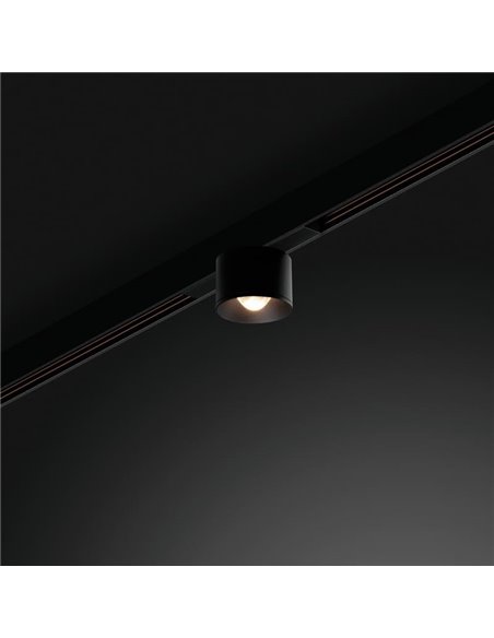 Foco LED de carril PUCK S 48V, 6W, 810Lm/865Lm/920Lm, 2700K/3000K/4000K - negro/blanco, Regulable DALI/No Regulable