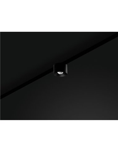 Foco LED de carril PUCK S 48V, 6W, 810Lm/865Lm/920Lm, 2700K/3000K/4000K - negro/blanco, Regulable DALI/No Regulable