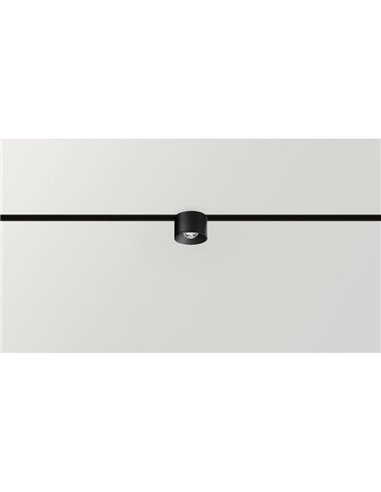 Foco LED de carril PUCK S 48V, 6W, 810Lm/865Lm/920Lm, 2700K/3000K/4000K - negro/blanco, Regulable DALI/No Regulable