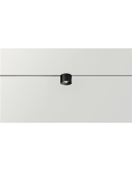 Foco LED de carril PUCK S 48V, 6W, 810Lm/865Lm/920Lm, 2700K/3000K/4000K - negro/blanco, Regulable DALI/No Regulable