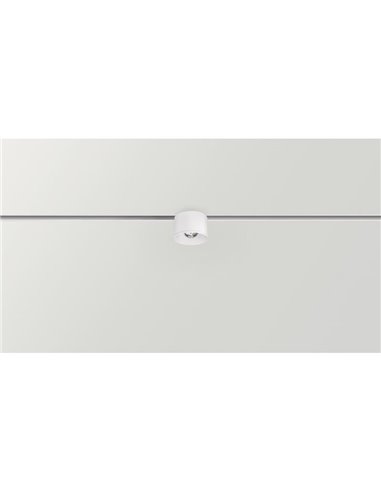 Foco LED de carril PUCK S 48V, 6W, 810Lm/865Lm/920Lm, 2700K/3000K/4000K - negro/blanco, Regulable DALI/No Regulable