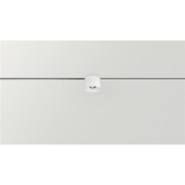 Luz de trilho LED PUCK S 48V, 6W, 810Lm/865Lm/920Lm, 2700K/3000K/4000K - preto/branco, DALI regulável/não regulável