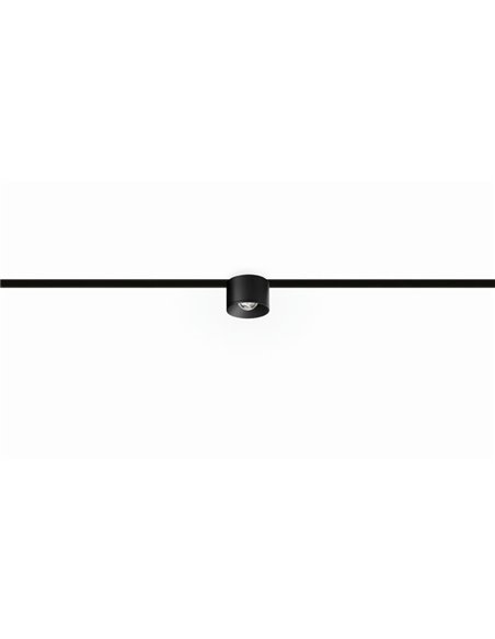 Foco LED de carril PUCK S 48V, 6W, 810Lm/865Lm/920Lm, 2700K/3000K/4000K - negro/blanco, Regulable DALI/No Regulable