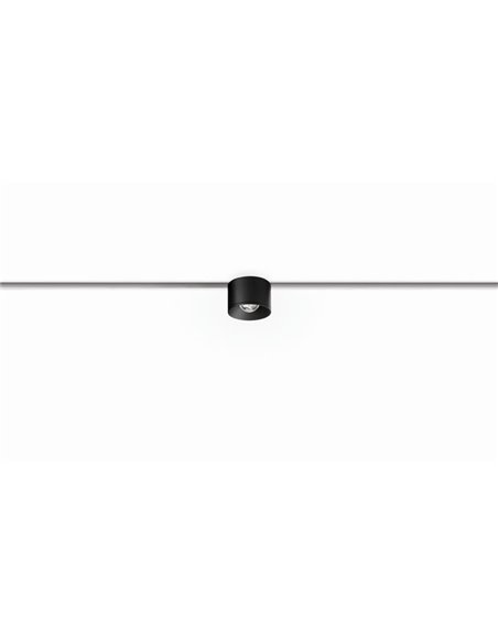 Foco LED de carril PUCK S 48V, 6W, 810Lm/865Lm/920Lm, 2700K/3000K/4000K - negro/blanco, Regulable DALI/No Regulable