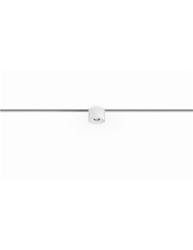 Spot sur rail LED PUCK S 48V, 6W, 810Lm/865Lm/920Lm, 2700K/3000K/4000K - noir/blanc, DALI Gradable/Non dimmable