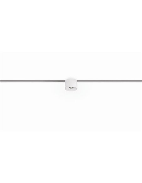 Foco LED de carril PUCK S 48V, 6W, 810Lm/865Lm/920Lm, 2700K/3000K/4000K - negro/blanco, Regulable DALI/No Regulable