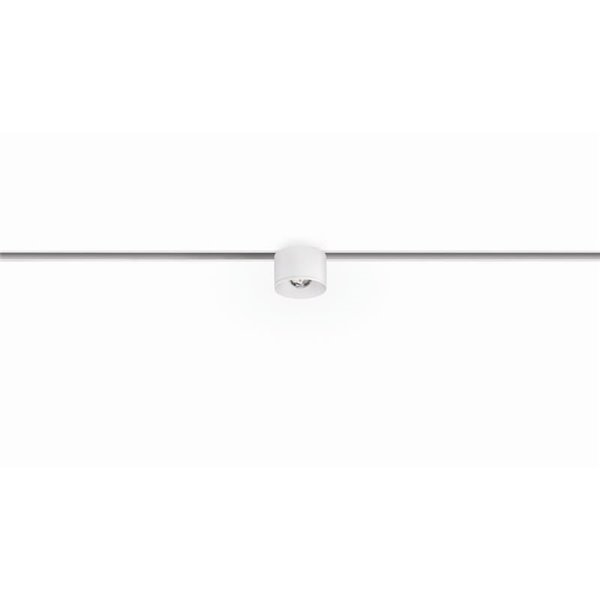 Luz de trilho LED PUCK S 48V, 6W, 810Lm/865Lm/920Lm, 2700K/3000K/4000K - preto/branco, DALI regulável/não regulável