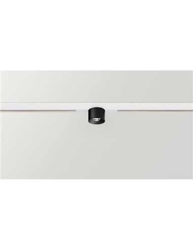 Foco LED de carril PUCK S 48V SHORT, 6W, 810Lm/865Lm/920Lm, 2700K/3000K/4000K - negro/blanco, Regulable DALI/No Regulable