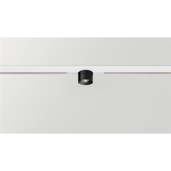 Luz de trilho LED PUCK S 48V SHORT, 6W, 810Lm/865Lm/920Lm, 2700K/3000K/4000K - preto/branco, DALI regulável/não regulável