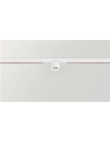 Luz de trilho LED PUCK S 48V SHORT, 6W, 810Lm/865Lm/920Lm, 2700K/3000K/4000K - preto/branco, DALI regulável/não regulável