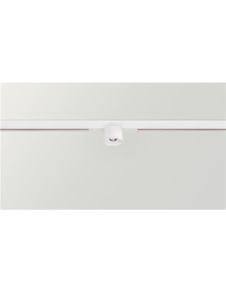 Foco LED de carril PUCK S 48V SHORT, 6W, 810Lm/865Lm/920Lm, 2700K/3000K/4000K - negro/blanco, Regulable DALI/No Regulable