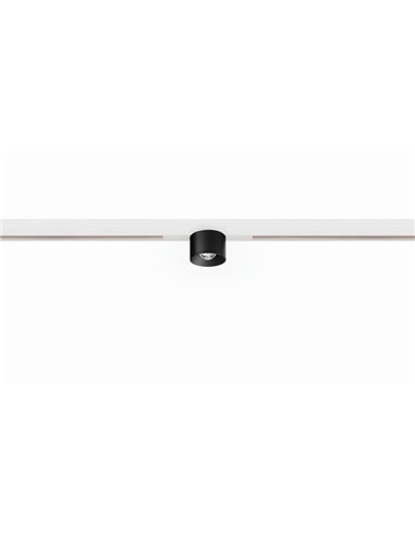 Foco LED de carril PUCK S 48V SHORT, 6W, 810Lm/865Lm/920Lm, 2700K/3000K/4000K - negro/blanco, Regulable DALI/No Regulable