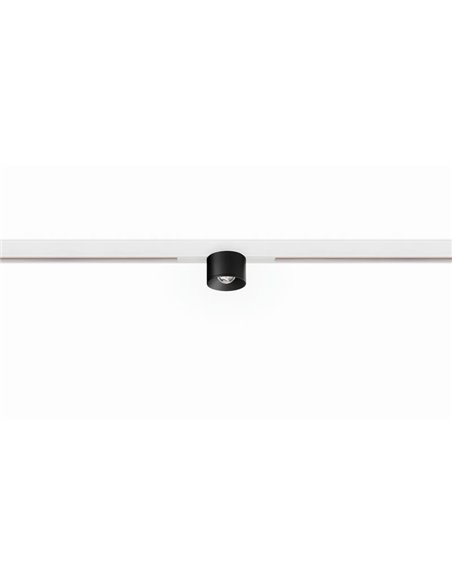 Foco LED de carril PUCK S 48V SHORT, 6W, 810Lm/865Lm/920Lm, 2700K/3000K/4000K - negro/blanco, Regulable DALI/No Regulable