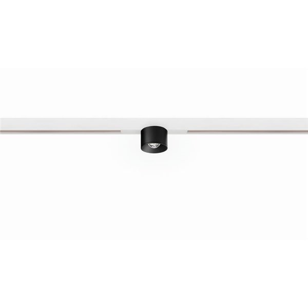 Foco LED de carril PUCK S 48V SHORT, 6W, 810Lm/865Lm/920Lm, 2700K/3000K/4000K - negro/blanco, Regulable DALI/No Regulable
