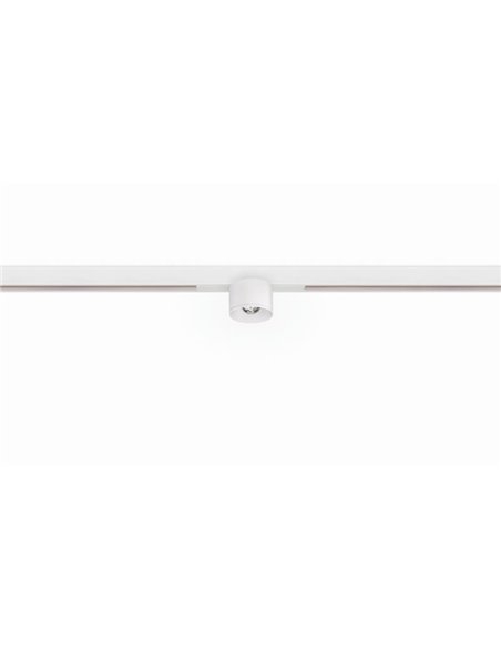 Foco LED de carril PUCK S 48V SHORT, 6W, 810Lm/865Lm/920Lm, 2700K/3000K/4000K - negro/blanco, Regulable DALI/No Regulable