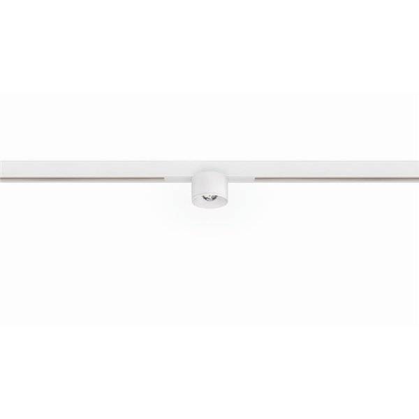 Luz de trilho LED PUCK S 48V SHORT, 6W, 810Lm/865Lm/920Lm, 2700K/3000K/4000K - preto/branco, DALI regulável/não regulável