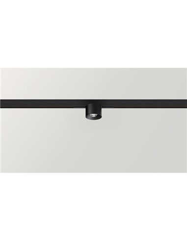 Foco LED de carril PUCK S 48V SHORT, 6W, 810Lm/865Lm/920Lm, 2700K/3000K/4000K - negro/blanco, Regulable DALI/No Regulable