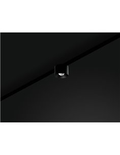 Luz de trilho LED PUCK S 48V SHORT, 6W, 810Lm/865Lm/920Lm, 2700K/3000K/4000K - preto/branco, DALI regulável/não regulável 2