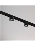 Foco LED de carril PUCK S 48V SHORT, 6W, 810Lm/865Lm/920Lm, 2700K/3000K/4000K - negro/blanco, Regulable DALI/No Regulable