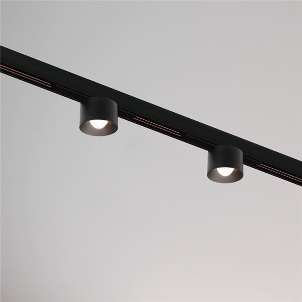 Foco LED de carril PUCK S 48V SHORT, 6W, 810Lm/865Lm/920Lm, 2700K/3000K/4000K - negro/blanco, Regulable DALI/No Regulable