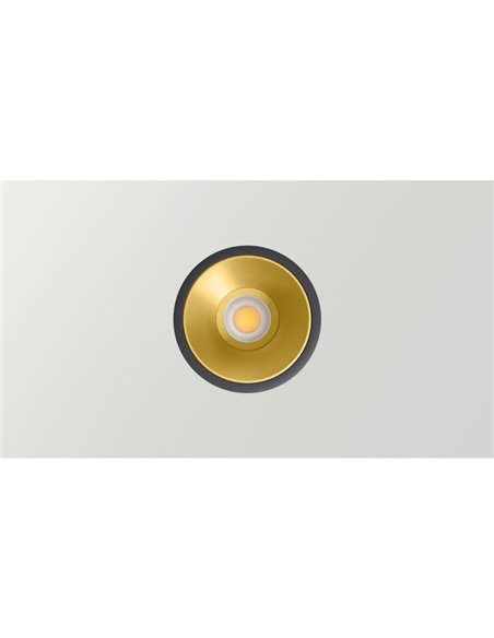 Downlight LED embutido BUDDY FLOOD, 54º, 4 a 6,6W, 760Lm-1150Lm, 2700K/3000K/4000K/3500K, várias cores