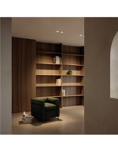 Downlight LED empotrable BUDDY FLOOD, 54º, de 4 a 6,6W, 760Lm-1150Lm, 2700K/3000K/4000K/3500K, varios colores