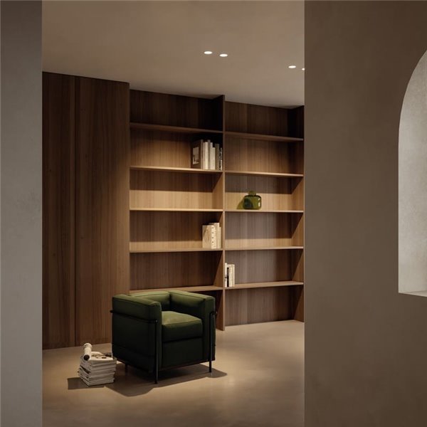 Downlight LED embutido BUDDY FLOOD, 54º, 4 a 6,6W, 760Lm-1150Lm, 2700K/3000K/4000K/3500K, várias cores