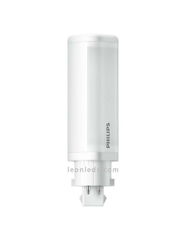 Bombilla LED Philips PL-C G24 4 PIN -4,5W- en Blanco cálido y Natural | LeonLeds