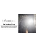 Linterna de Mano LED EDC31 3500 Lúmenes Autonomía Batería 57 horas IP68