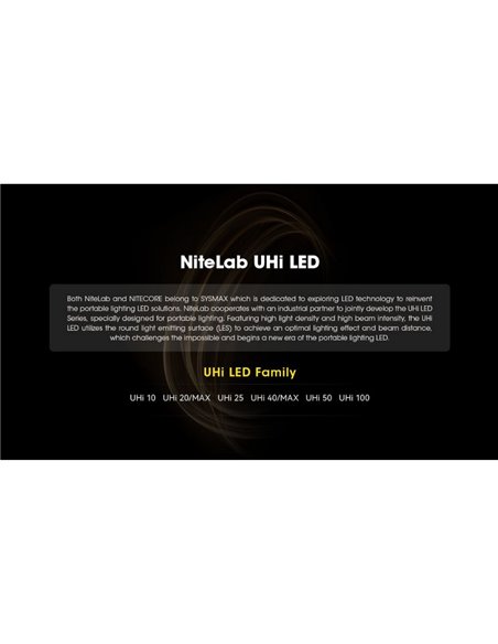 Linterna de Mano LED EDC31 3500 Lúmenes Autonomía Batería 57 horas IP68