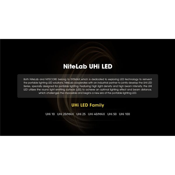 Linterna de Mano LED EDC31 3500 Lúmenes Autonomía Batería 57 horas IP68